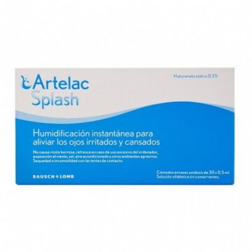 ARTELAC SPLASH EDO 30 X 0,5 ML