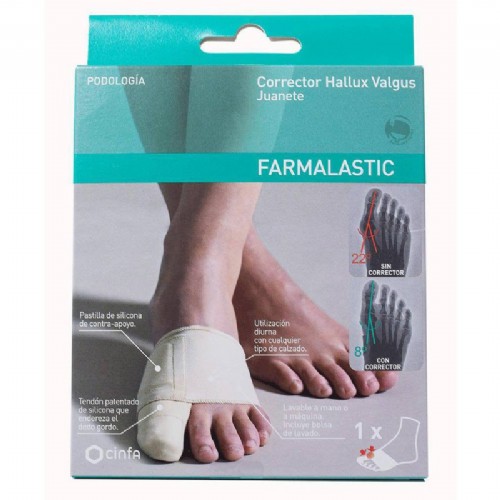 CORRECTOR JUANETE DESCAN FARMALASTIC T/G
