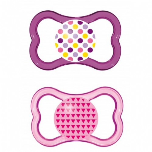 CHUPETE SILICONA MAM AIR PACK DOBLE
