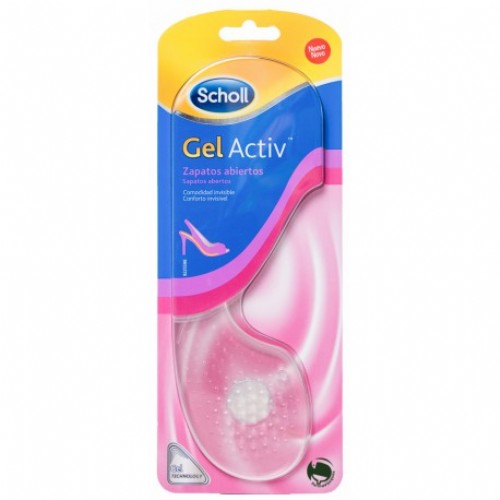 PLANTILLAS SCHOLL GEL ACTIV ZAPATO ABIERTO