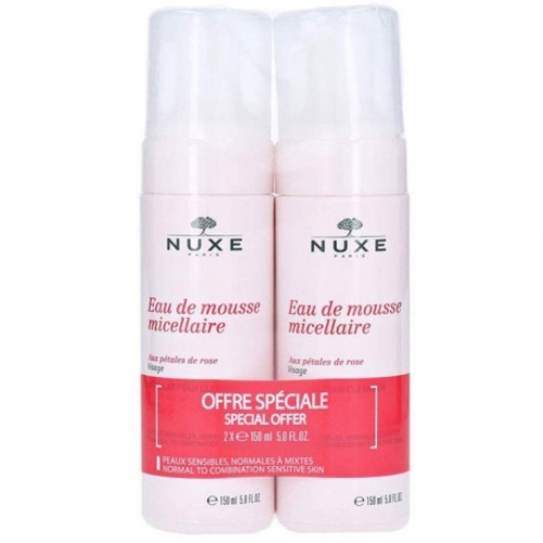 Nuxe desmaq eau mousse 2x150 ml