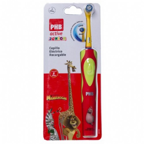 CEPILLO DENTAL ELECTRICO PHB ACTIVE JUNIOR ROJO