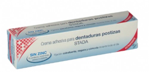 CREMA ADHESIVA DENTADURAS POSTIZAS STADA 75G SIN SABOR