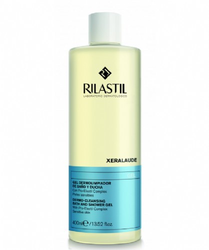 Rilastil cumlaude lab: xeralaude - gel de baño y ducha (400 ml)