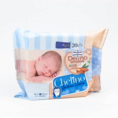CHELINO TOALLITAS INF F&L 20UD