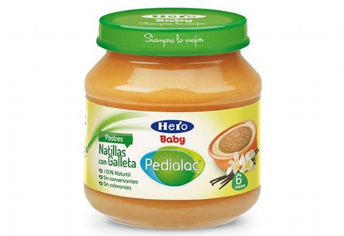 PEDIALAC POSTRE NATILLAS CON GALLETA HERO BABY 1