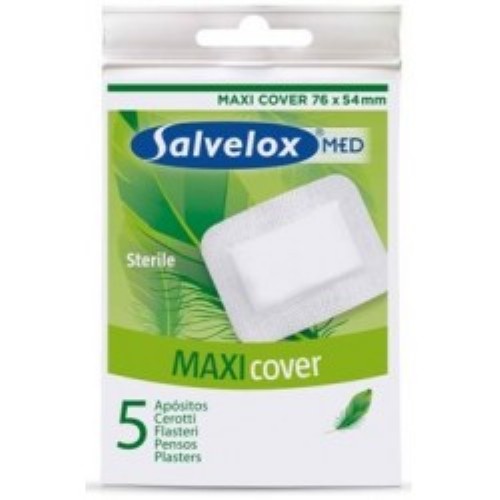 SALVELOX MED MAXI COVER APOSITO ESTERIL 5 APOSIT