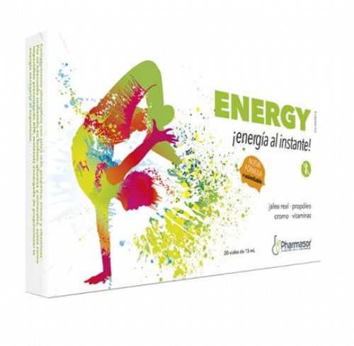 ENERGY HOMEOSOR 20 VIALES 10ML