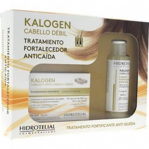 PACK KALOGEN 30 CAPS + CHAMPU FORTACELEDOR 100ML