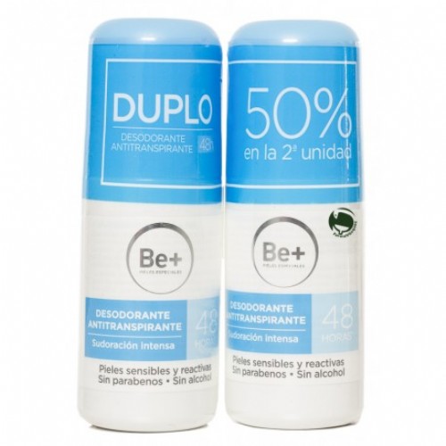 BE+ DESODORANTE 48H DUPLO ROLL ON