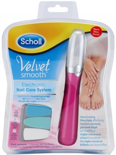 DR SCHOLL VELVET SMOOTH LIMA ELECTRONICA UÑAS RE