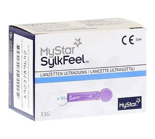 Mystar sylkfeel lancetas ultrafinas (50 u)