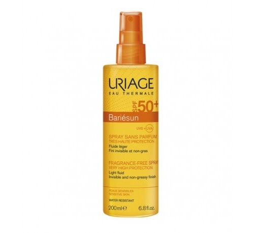 Bariesun spf 50+ spray (sin perfume 200 ml)