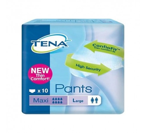 TENA PANTS MAXI GRANDE 10 UN