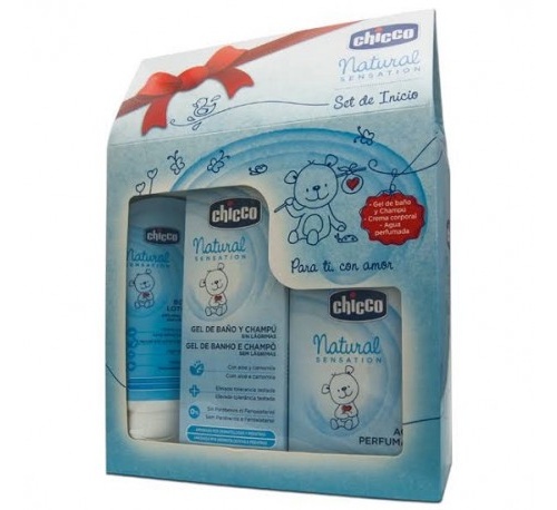 Set inicioo chicco sensations gel+locion+perfum