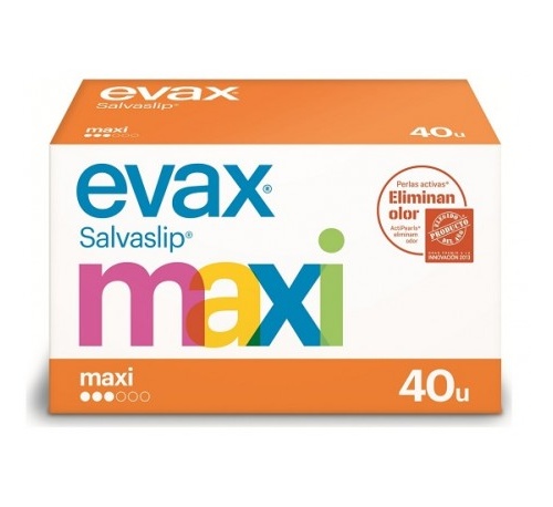 Protectores evax cottonlike - protege slip (maxi 40 protege-slip)