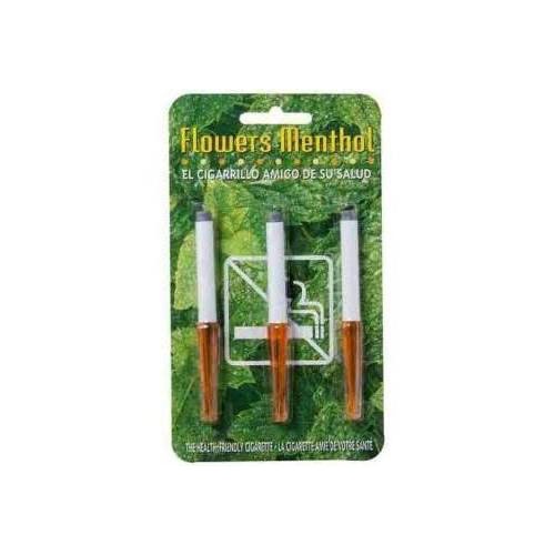Cigarro mentol flowers 2pz 3un