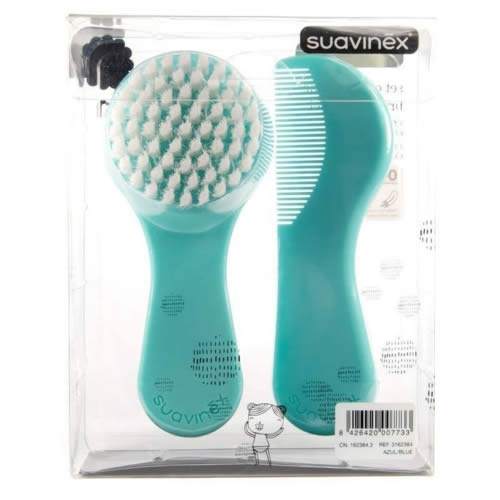 CEPILLO PEINE SUAVINEX AZUL