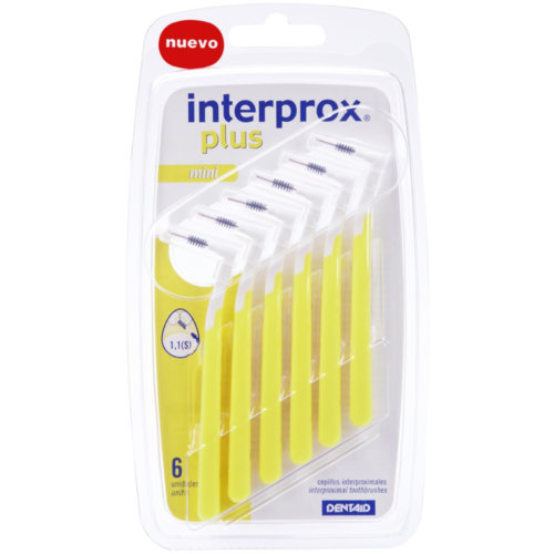 Cepillo espacio interproximal interprox plus mini 6 unidades - interprox plus