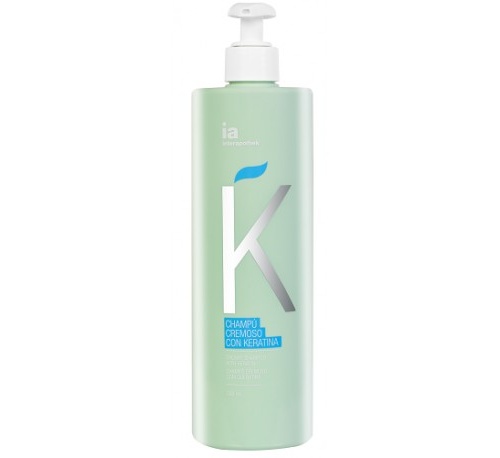 Interapothek champu keratina (500 ml)