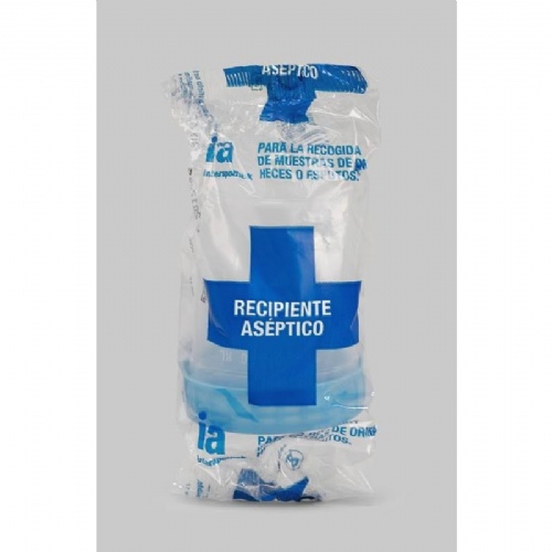 Envase aseptico recogida muestra orina - interapothek (contenedor 120 ml)