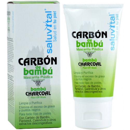 Saluvital mascarilla de carbon de bambu (50 ml)
