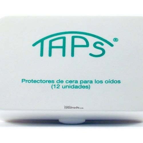 Tapones oido cera+algodon 12 u. tap´s