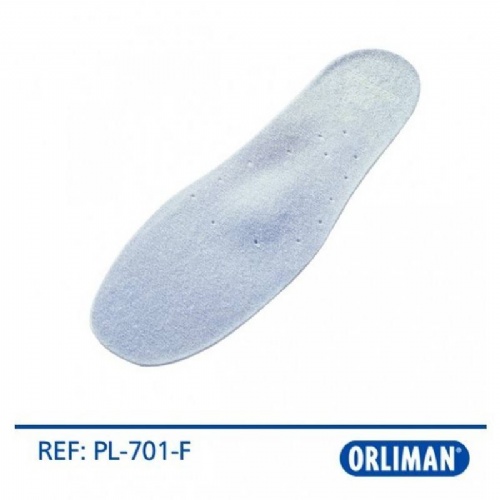 Plantilla silic forrada fina t.4 43-44 pl701f