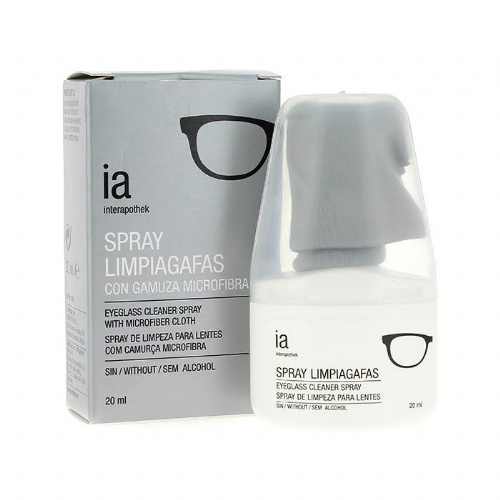 Interapothek limpiagafas 20 ml spry+gamu