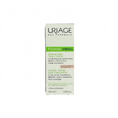 Hyseac 3 regul cuidado global spf30 con color - uriage (40 ml)