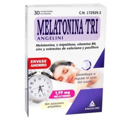 MELATONINA TRI ANGELINI 30COM