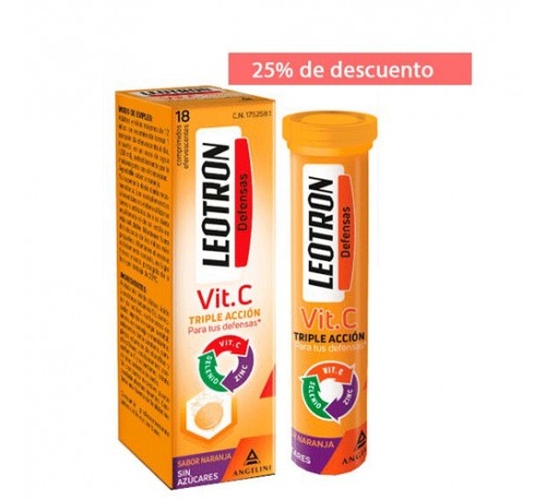 LEOTRON VIT C 18 COMP