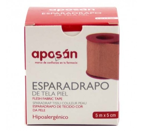 Esparadrapo - aposan (tela piel 5 x 5 cm)