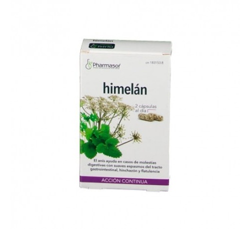 Himelan accion continua capsulas soria natural - homeosor (30 caps)