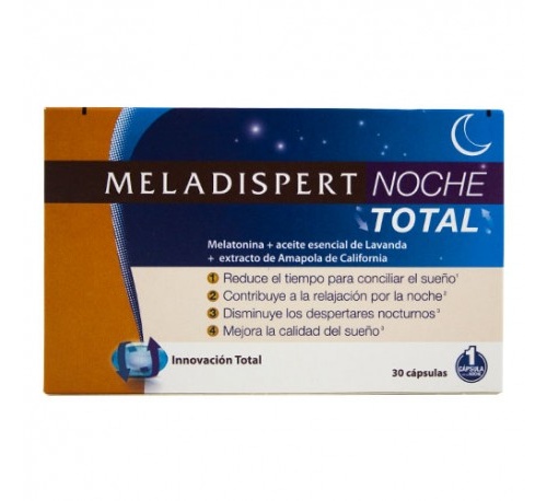 Meladispert noche total (30 caps)