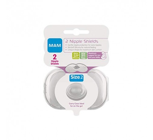 Pezonera silicona - mam nipple shields (2 u t- m-gde)