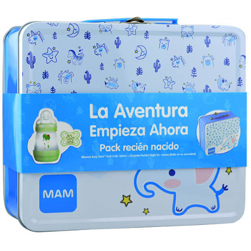 Mam pack lata biberon 160ml + chupe perfect 0+