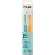 Cepillo dental adulto phb time to care so eco 2 unidades suave duplo - phb time to care so eco