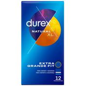 PROFIL DUREX NATURAL XL 12 UN