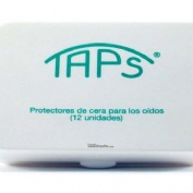 Tapones oido cera+algodon 12 u. tap´s