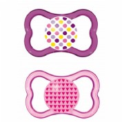 CHUPETE SILICONA MAM AIR PACK DOBLE
