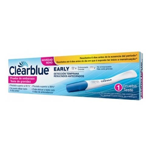 Clearblue prueba de embarazo ultratemprana (1 prueba)