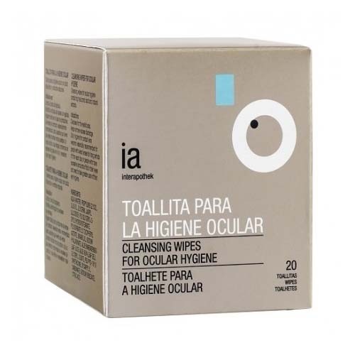 Interapothek toallitas higiene ocular (20 unidades)