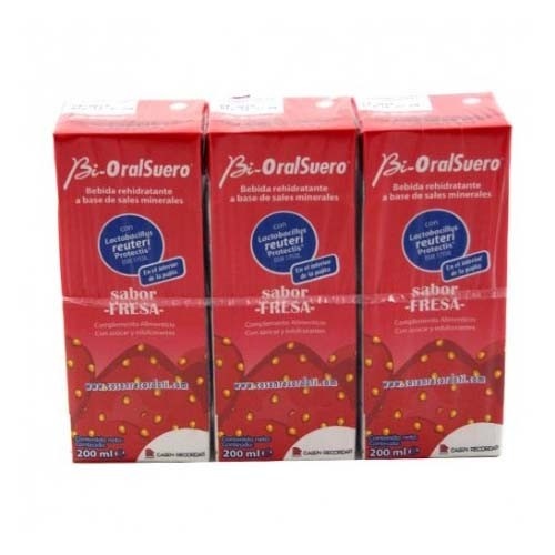 Bioralsuero (200 ml fresa  3 tetrabik)