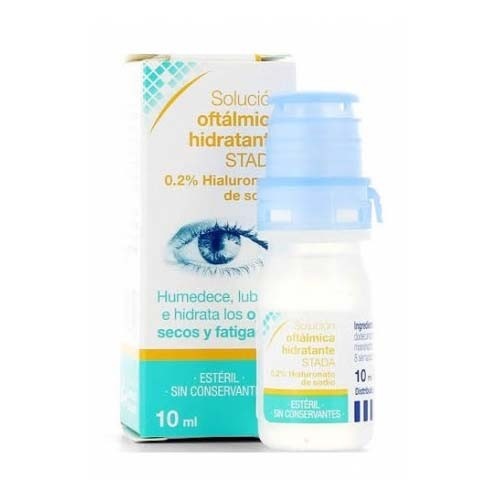 Care+ solucion oftalmica hidratante stada 0,2% - solucion lentes de contacto (10 ml)