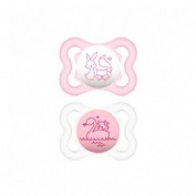 Chupete silicona - mam air (0- 6 m pack doble)